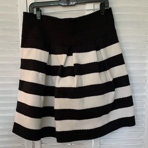 Black and white skirt